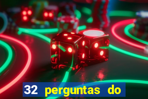 32 perguntas do livro do destino